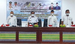 Dinas Pendidikan Donggala Evaluasi Pemanfaatan Dana BOS