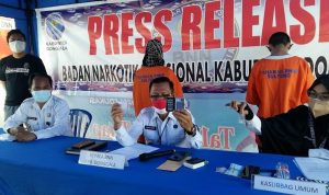 BNNK Donggala Amankan Pemasok dan Kurir Sabu