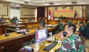 Dankormar Mengikuti Arahan Kasal Melalui Vicon Dankormar Mengikuti Arahan Kasal Melalui Vicon