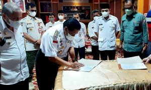 Bupati Donggala Launching Website Sistim Informasi Olahraga Berprestasi.