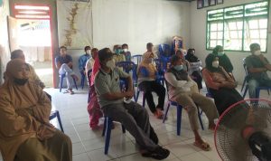 Foto ; Para petani jagung Labuan Panimba mengikuti sosialisasi program tanaman jagung RMP Petani di Labuan Panimba Antusias Ikut Program Pertanian RMP Indonesia
