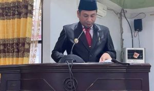 Wabub Donggala Sampaikan Nota Keuangan RAPBD 2022