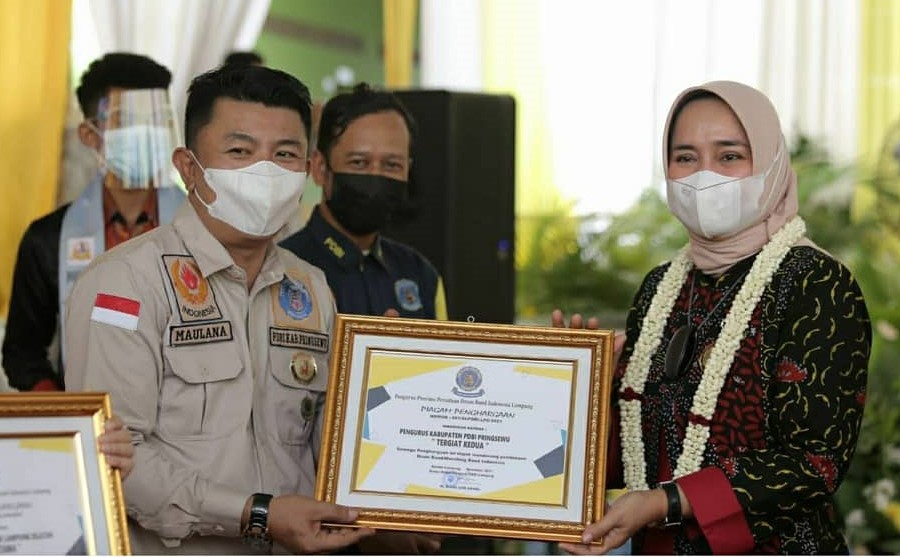 Ketua PDBI Provinsi Lampung Kukuhkan Pengurus Kabupaten