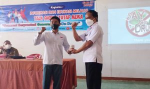 BNNK Donggala Sebarkan Informasi P4GN Dangan Mengedukasi Pelajar