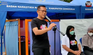 BNN Donggala Meriahkan HUT BNN RI Dengan Bakti Sosial