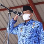 Bupati Kasman Lassa Pimpin Upacara HKN