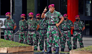 Komandan Brigif 2 Marinir Terima Taruna Magang Komandan Brigif 2 Marinir Terima Taruna Magang