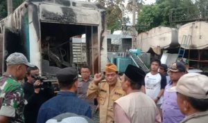 Bupati Donggala Kunjungi Kantor PLN Yang Diamuk Massa