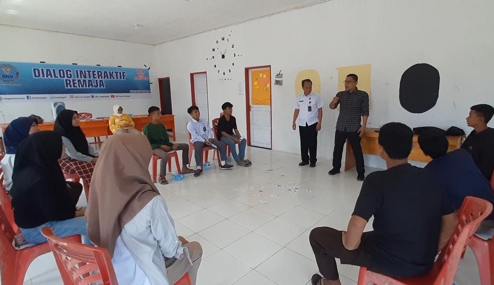 BNN Donggala Edukasi Remaja Melalui Dialog Interaktif