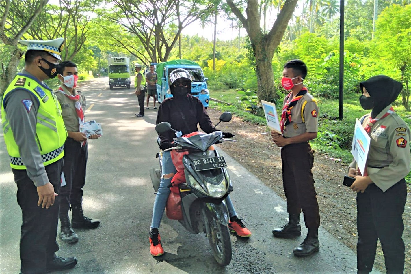 Hari ke Enam Operasi Zebra, Satlantas Polres Donggala Masih Himbau Pengendara