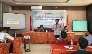 Bawaslu Kota Palu Gelar Fasilitasi Penanganan Temuan dan Laporan Pelanggaran