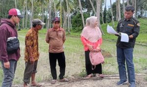 Kantah Donggala Periksa Subyek dan Obyek Redistribusi Tanah