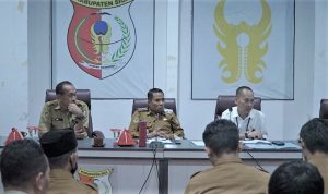 Wakil Bupati Sigi Pimpin Rapat Pengelolaan Galian C