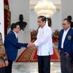 Presiden Jokowi Terima Pengurus PWI Pusat di Istana Merdeka