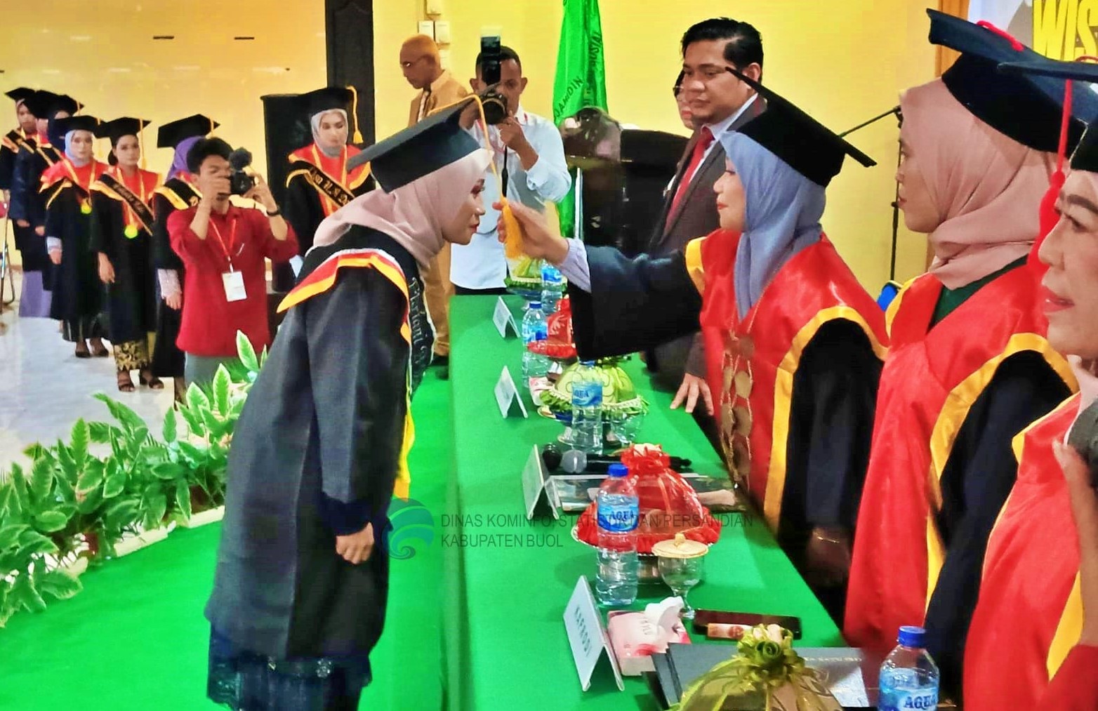 Pemkab Buol Hadiri Pengukuhan Wisudawan Stisipol Mujahidin