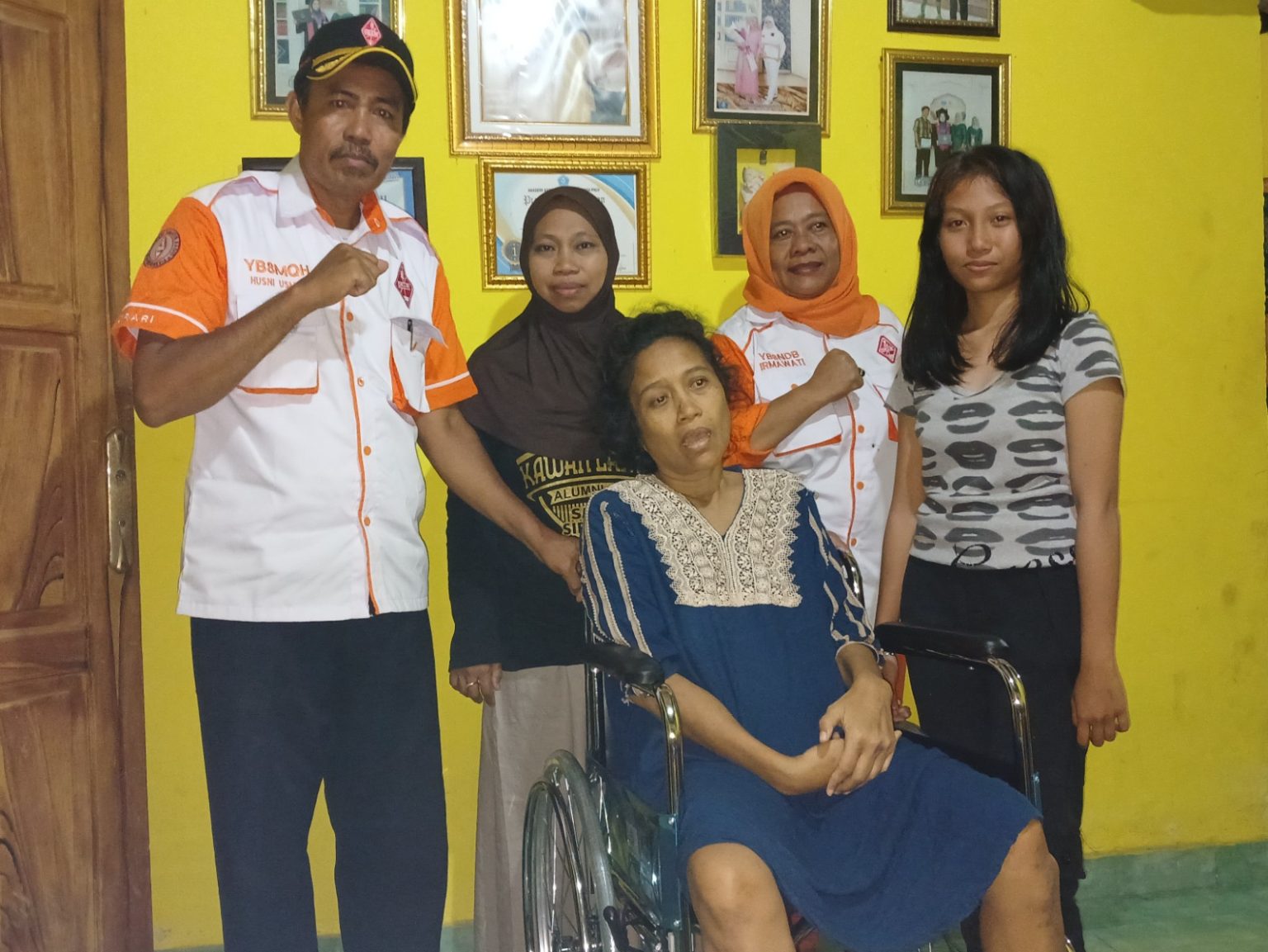 Dissos Donggala Kerjasama Orlok Donggala Bantu Penyandang Disabilitas