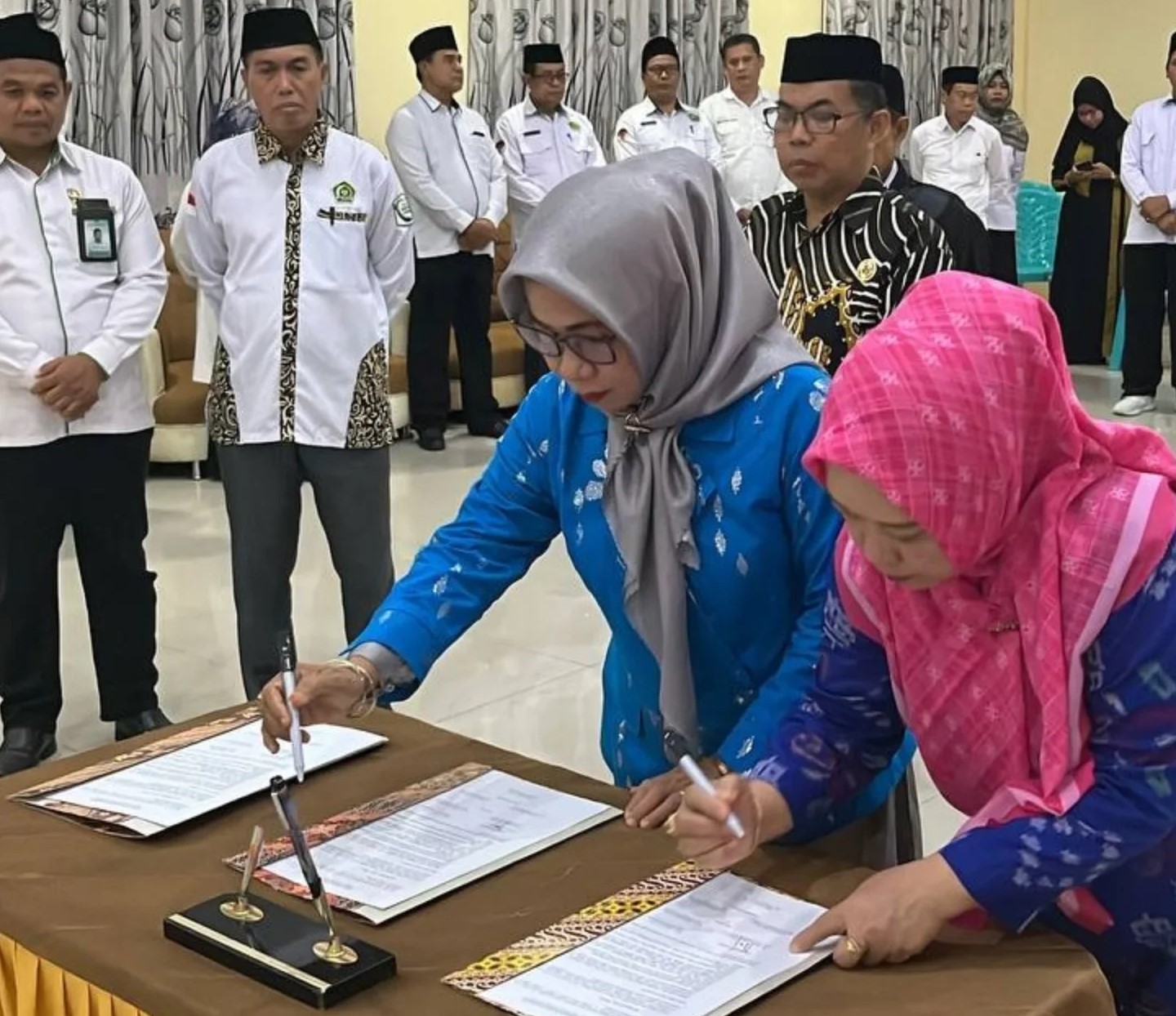 Kantor Kementerian Agama Kota Palu Lantik Kepala Madrasah