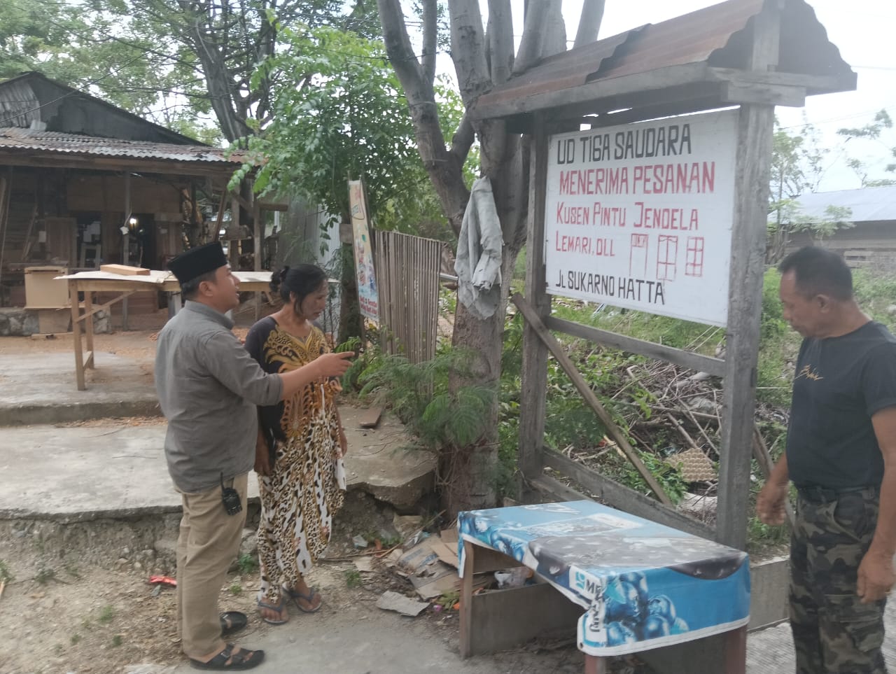 Lurah Tondo Edukasi Pelaku Usaha Mebel