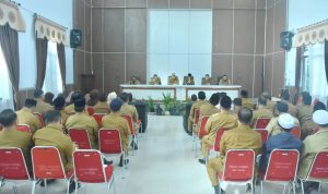 Bupati Bener Meriah Gelar Rapim Perdana Pasca Pelantikan