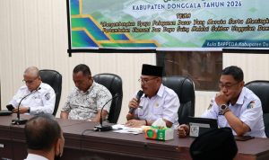 Wakil Bupati Donggala Hadiri Forum Perangkat Daerah RKPD 2026