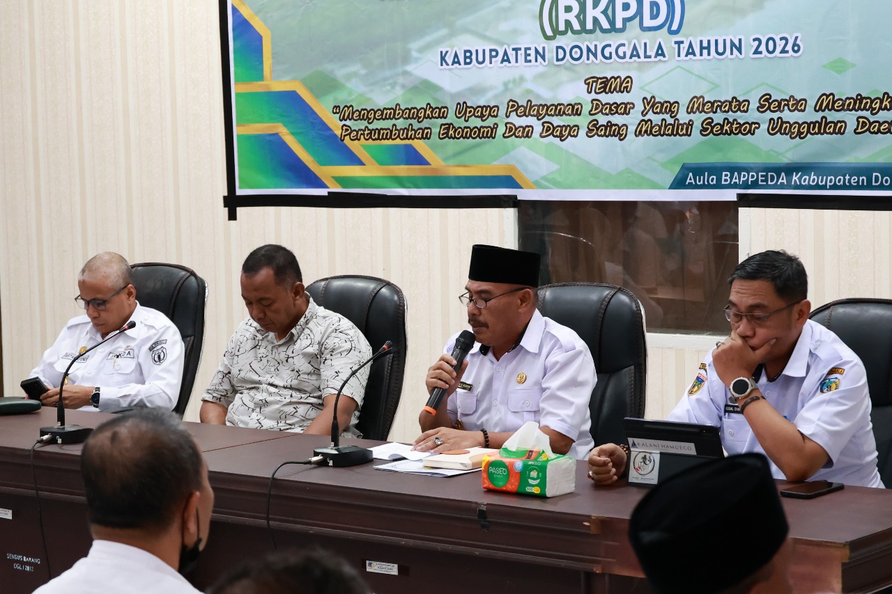 Wakil Bupati Donggala Hadiri Forum Perangkat Daerah RKPD 2026