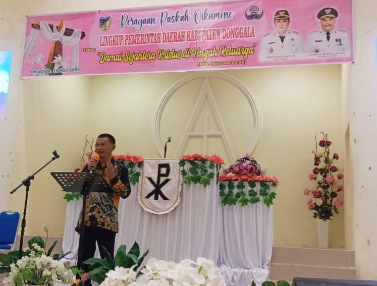 Pemkab Donggala Gelar Perayaan Paskah Oikumene Perdana, Penuh Sukacita dan Semangat Pelayanan