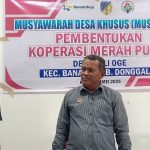 Desa Loli Oge Pertama Gelar Musdes Khusus Pembentukan Koperasi Merah Putih di Donggala