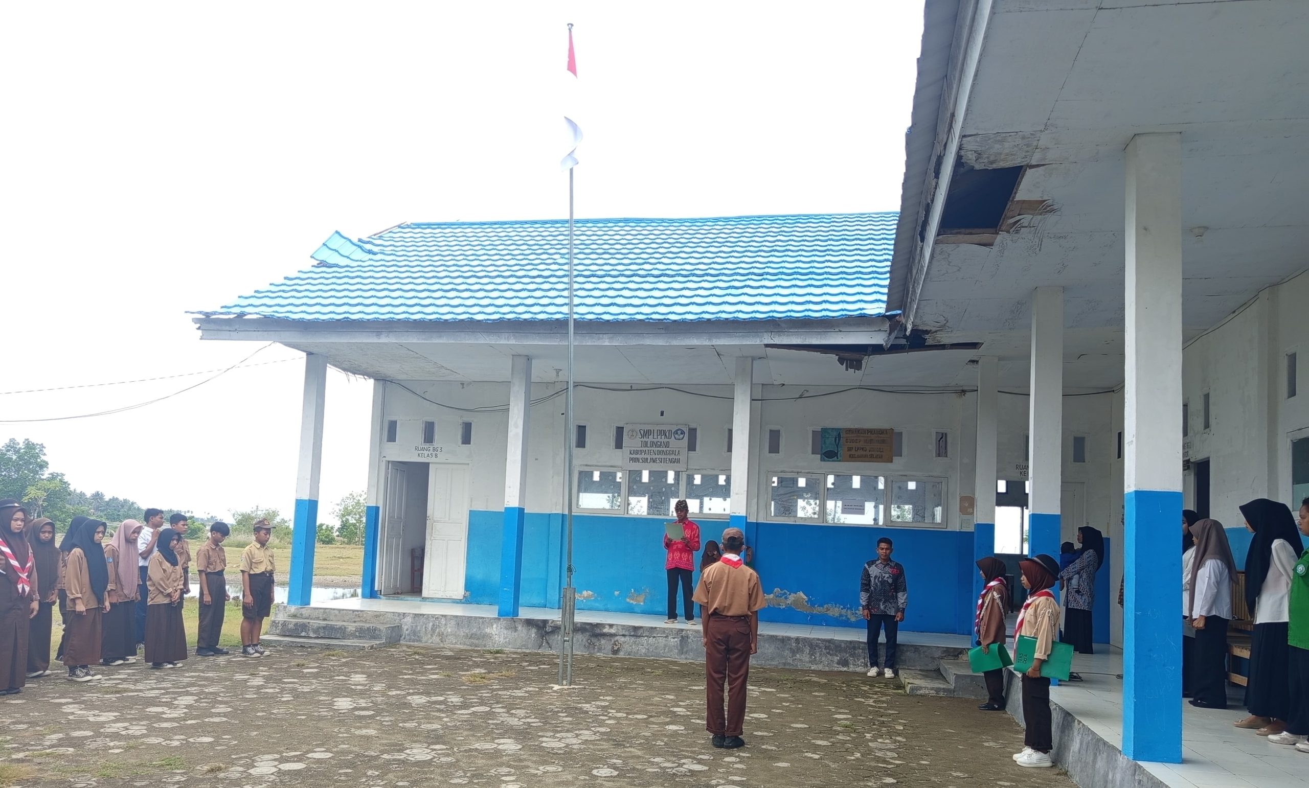 Hasil Kolaborasi Tiga Lembaga Pendidikan, MA Alkhairaat Tolongano Resmi Berdiri
