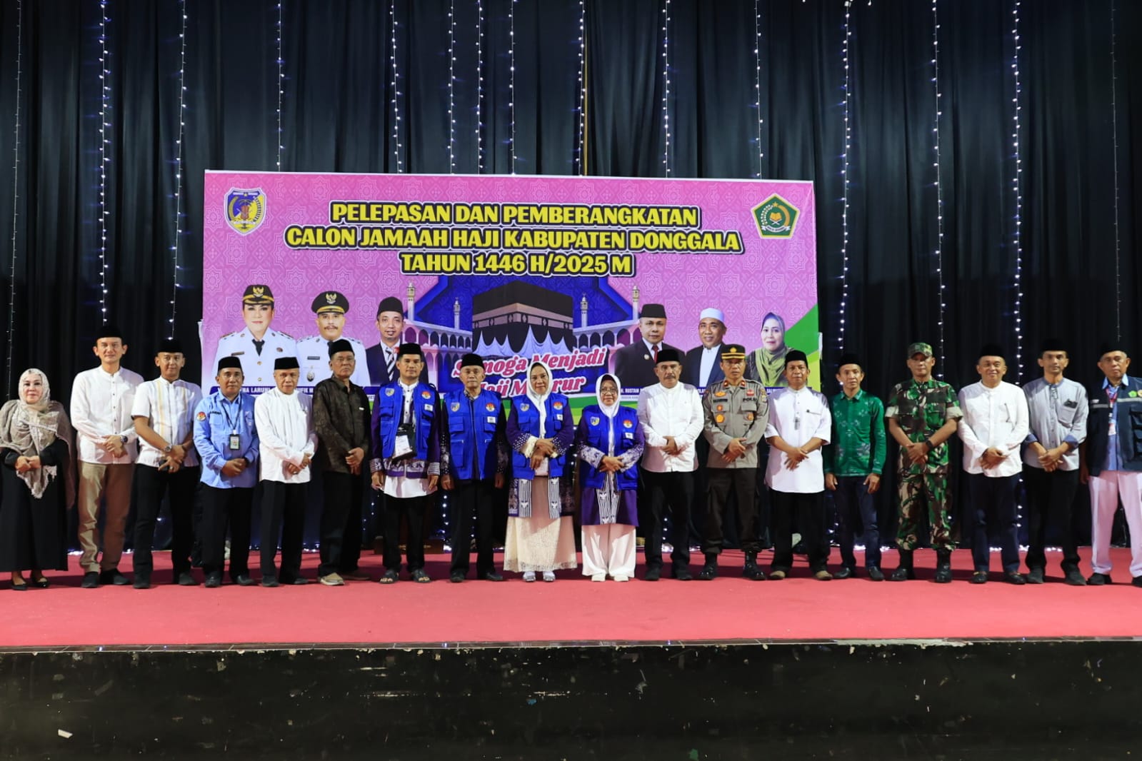 Wabup Donggala Lepas 159 Calon Jemaah Haji