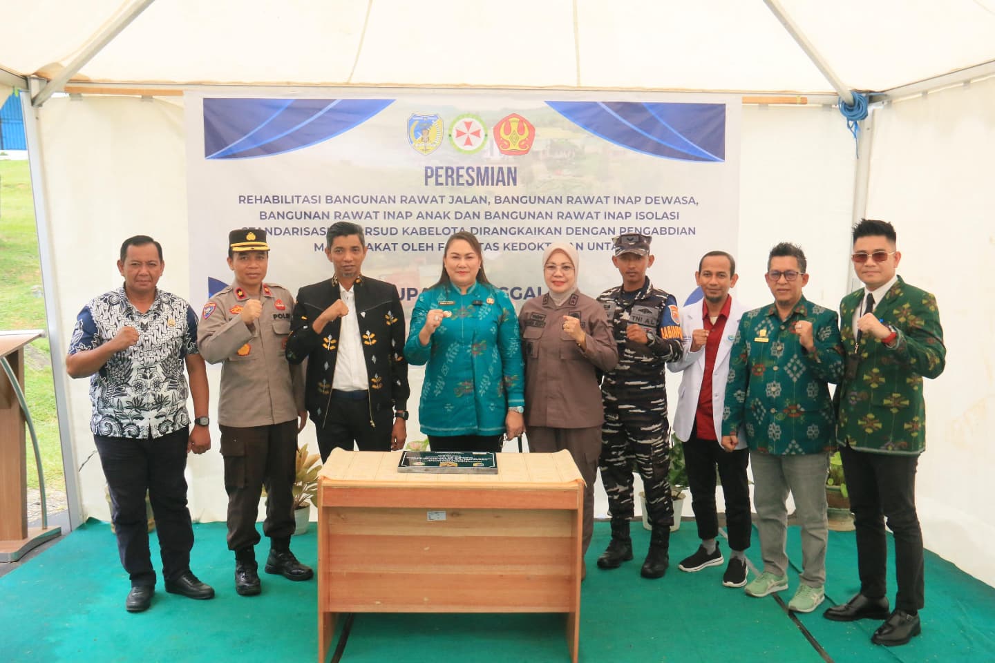 Bupati Donggala Resmikan Empat Gedung Baru RSUD Kabelota, Guna Peningkatan Layanan Kesehatan Humanis