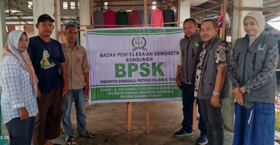 BPSK Donggala Sukses Mediasi Sengketa Konsumen di Pasar Labuan