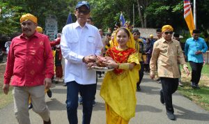 Pemerintah Desa Towale Sambut Dosen Pendamping KKN PPM UGM dan Untad di Wisata Pusat Laut