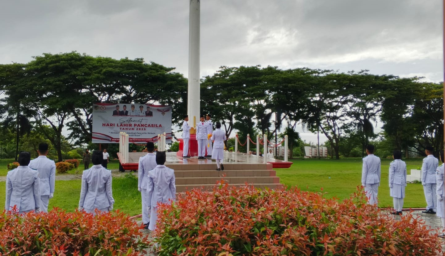 Sekda Donggala Tegaskan Komitmen Kebangsaan pada Upacara Hari Lahir Pancasila