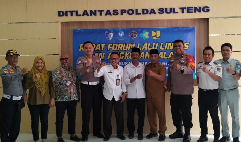 Pemdes dan Camat Bansel Rapat Forum Lalu Lintas Bahas Pekerjaan Ruas Jalan Trans Sulawesi