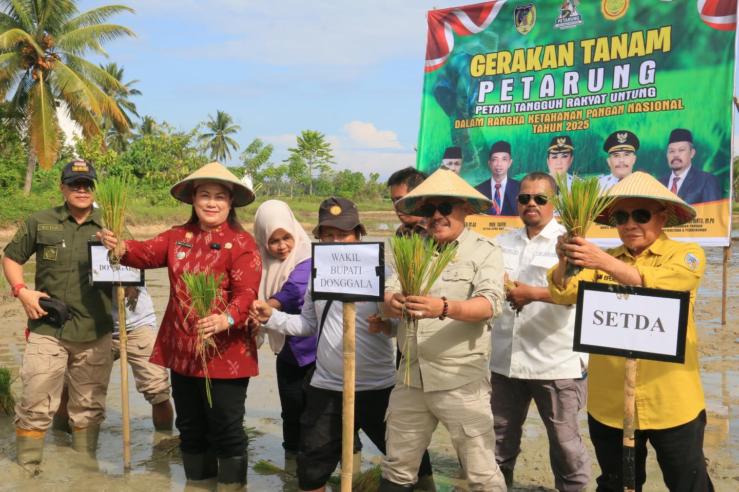 Pemkab Donggala Gelar Gerakan Tanam “Petarung” Mewujudkan Ketahanan Pangan