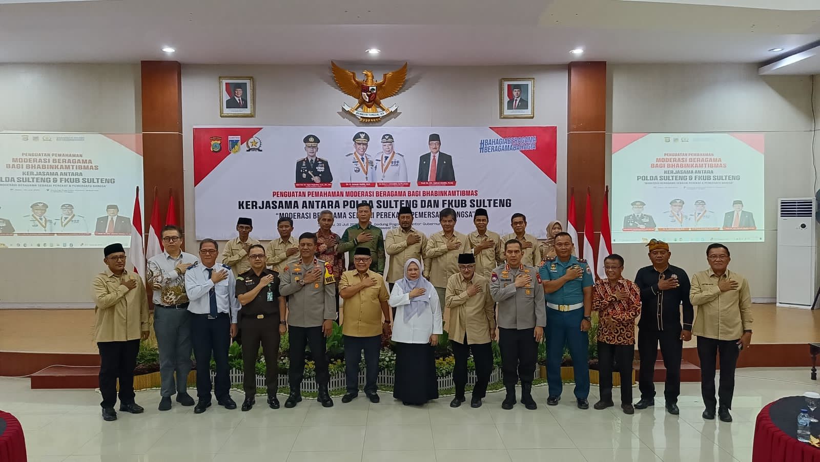 Polda dan FKUB Sulteng Perkuat Moderasi Beragama