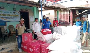 Bantuan Logistik Kemensos Disalurkan kepada Korban Banjir di Wombo dan Wombo Kalonggo