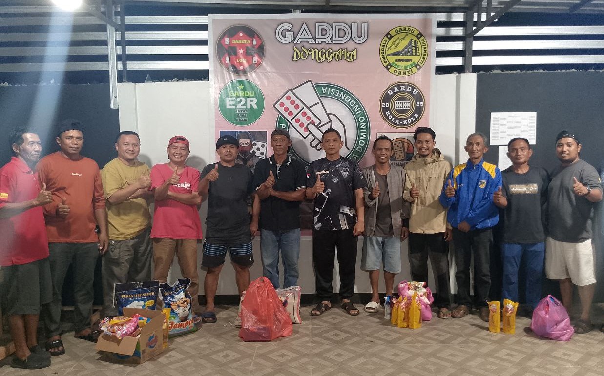 PORDI Donggala Gelar Pertandingan Domino Antar Gardu