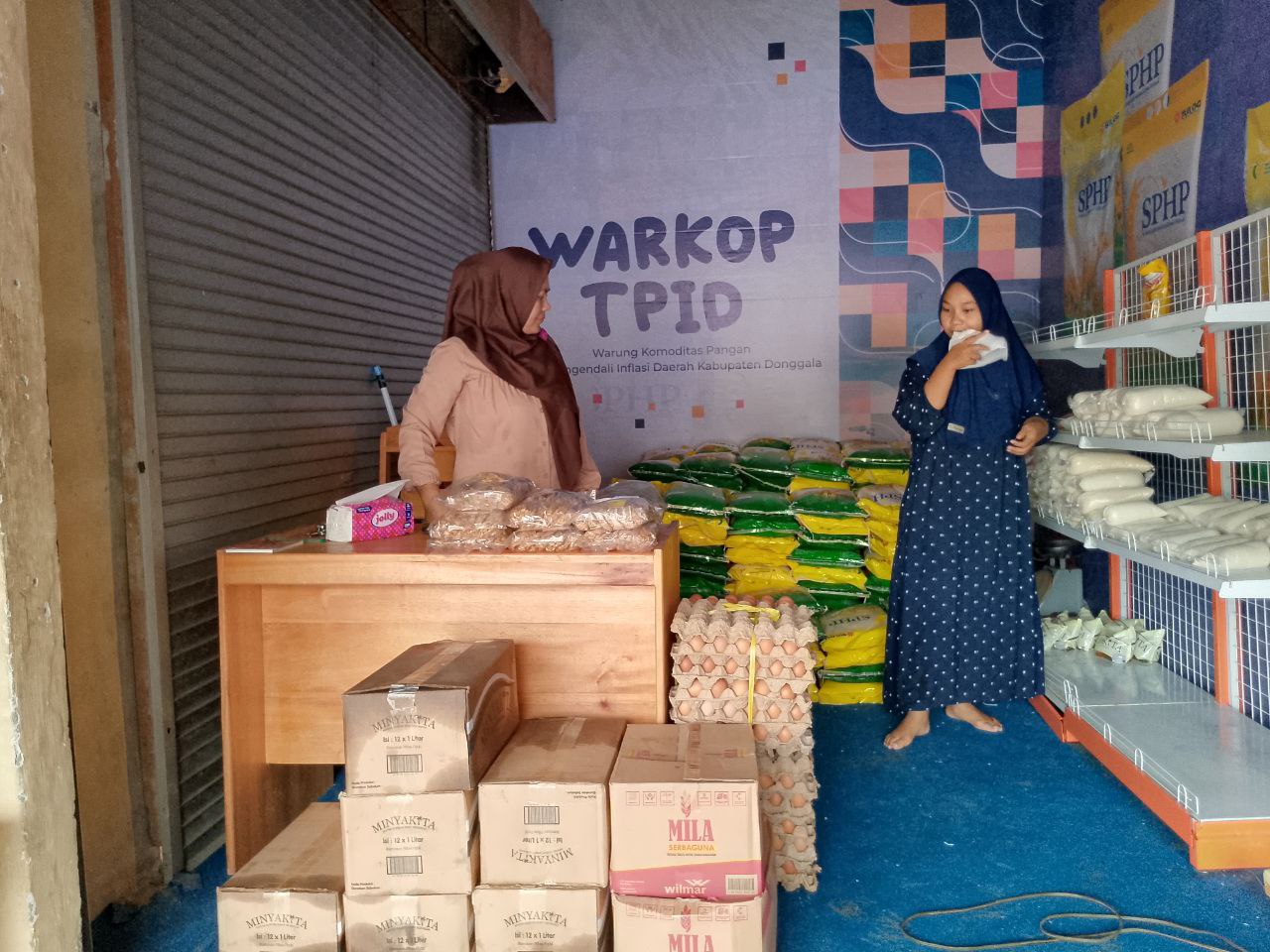 Warkop TPID Donggala Hadirkan Sembako Murah