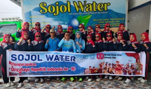 Sojol Water Jadi Sponsor Utama Jalan Sehat Meriahkan HUT ke-80 RI