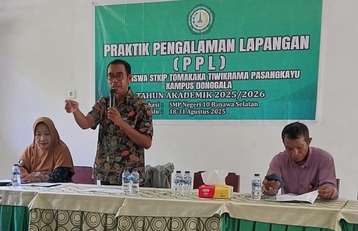 STKIP Tomakaka Tiwikrama Kampus Donggala Gelar Pembekalan PPL