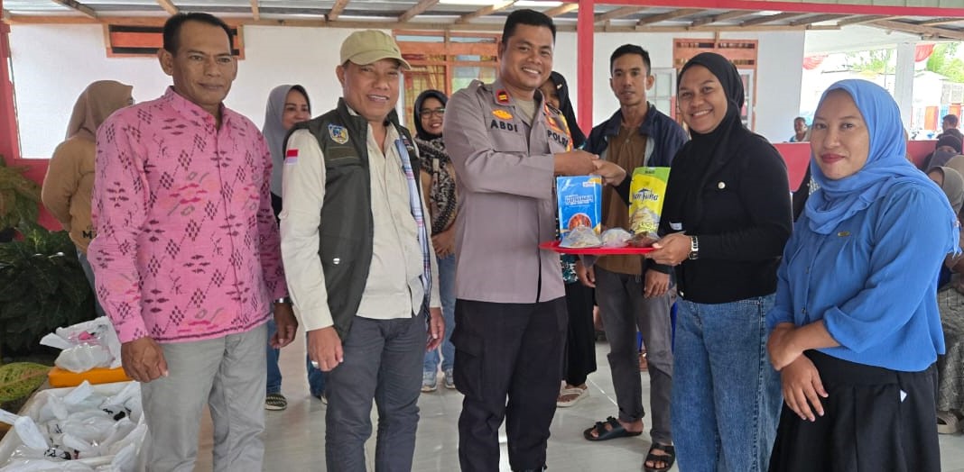 Kecamatan Sojol Terima 1.131 Paket Olahan Perikanan