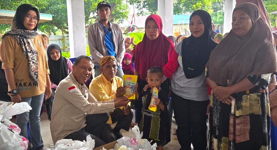 Kecamatan Sojol Terima 1.131 Paket Olahan Perikanan