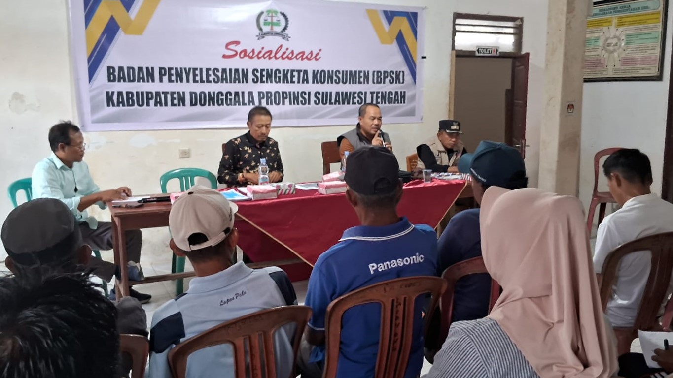 BPSK Donggala Gelar Sosialisasi Hak Konsumen, Dorong Masyarakat Berani Melapor Jika Dirugikan