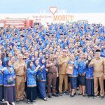 Bupati Morowali Utara Serahkan SK PPPK Kepada Tenaga Pemerintah Daerah