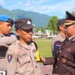 Perkuat Layanan Publik, Kapolres Sigi Kukuhkan Perwira Samapta SPKT