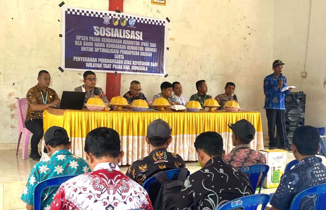 Polres Donggala Gelar Sosialisasi Pajak Kendaraan dan Tertib Lalu Lintas, Dorong Masyarakat Lebih Patuh