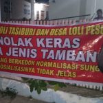 Warga Loli Tasiburi Tegas Tolak Rencana Tambang Galian C