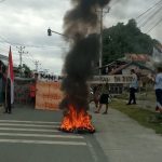 Masyarakat Desa Loli Oge Demo Depo Pertamina Donggala