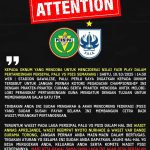 Flyer Misteri Forum Wasit Indonesia Jelang Laga Persipal VS PSIS, Isyaratkan Adanya Praktik Kotor di Balik Lapangan?